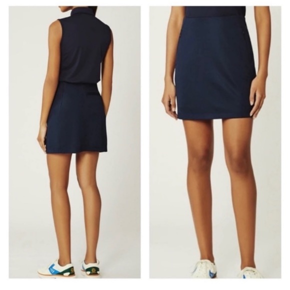 Tory Burch Dresses & Skirts - Tory Burch Navy Solid Golf Skirt NWT
